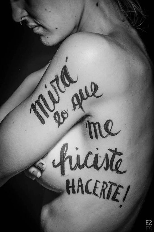 Fotografía de Estanislao Santos: Retrato de la serie El Grito de Nuestros Cuerpos